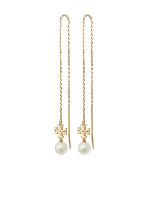 Kira Pearl Long Earring TORY BURCH | 157965137